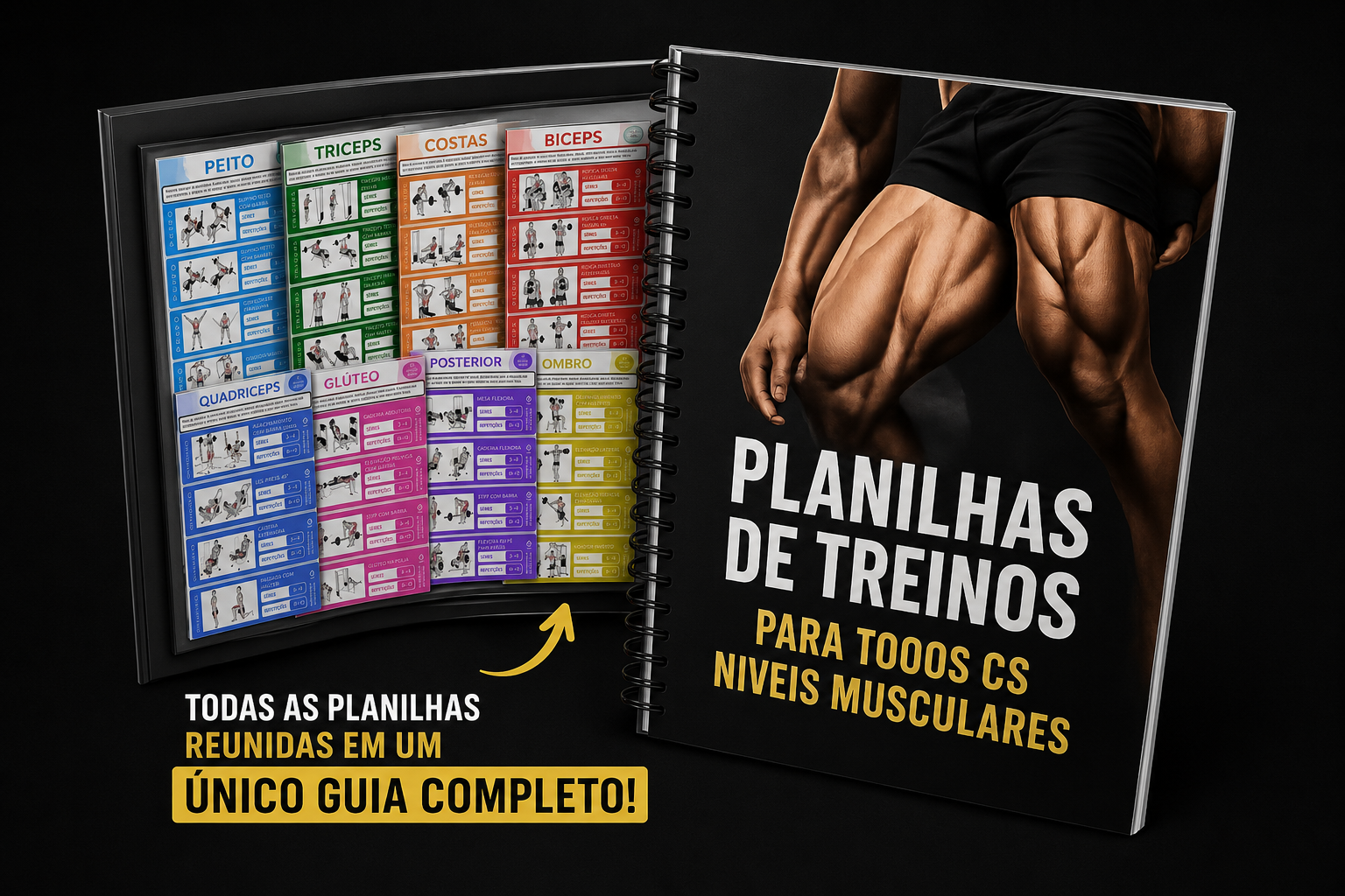 +100 Planilhas de Treino
